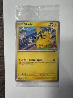 Pikachu - SV: Scarlet & Violet Promo Cards 190 English Sealed Pokemon card - Image 1