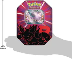 Pokemon TCG Team Rocket Tin Box - Nidoking-ex Collector Tin with Booster Packs - Image 4