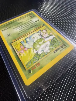 Pokemon TCG Bulbasaur First Edition Base Set, Excellent Condition (Italian) - Image 5