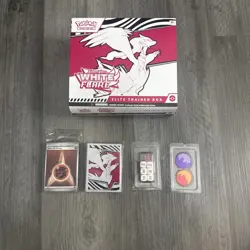 Pokemon White Flare ETB Elite Trainer Box with Accessories | No Packs or Promo - Image 1