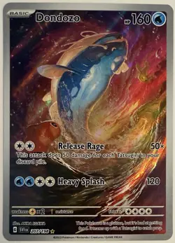 Dondozo Pokemon (2023) Scarlet & Violet 207/198 Near Mint - Image 1