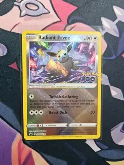 Radiant Eevee #SWSH230 (Pokemon Promo) NM Authentic - Image 1