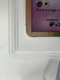 2010 Pokemon HG & SS Gengar (Prime) 94/102 Triumphant Holo PSA 9 - Image 3