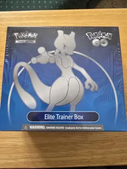Pokemon TCG: Pokemon GO "Mewtwo" ETB Elite Trainer Box Factory Sealed - Image 1