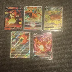 Pokemon TCG Charizard V, VSTAR, VMAX Lot of 5 - Image 1