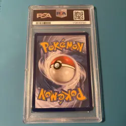 2022 POKEMON SWORD & SHIELD SILVER TEMPEST #059 RADIANT ALAKAZAM PSA 9 - Image 2