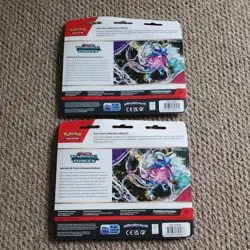 Pokemon TCG Sealed Temporal Forces 3 Pack Blister x 2 Cleffa Cyclizar - Image 2