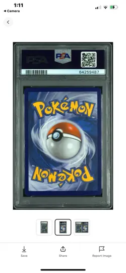 2021 POKEMON CELEBRATIONS FULL ART ZEKROM BLACK/WHITE 114/114 PSA 10 GEM MINT - Image 3