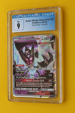 2018 POKEMON DAWN WINGS NECROZMA GX 63/156 CGC 9 - Image 1