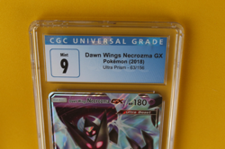 2018 POKEMON DAWN WINGS NECROZMA GX 63/156 CGC 9 - Image 2
