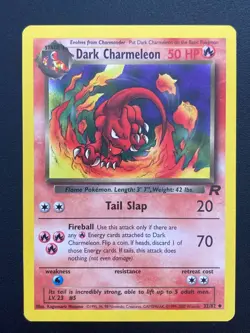 Pokemon TCG - NM/M Dark Charmeleon 32/82 Team Rocket - Image 1