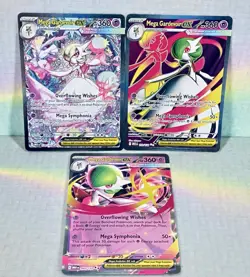 Pokemon Mega Gardevoir Ex #178 Bundle/Mega Evolution:Lot Of 3(Read Description) - Image 1