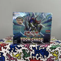 YUGIOH TCG TOON CHAOS 1st Edition ENGLISH Sealed Booster Box - Image 4