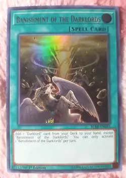 Yu-gi-oh! Banishment of the Darklords - Ultra Rare 1st Edition BLRR-EN093 - Image 1