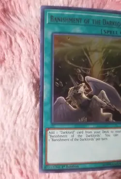Yu-gi-oh! Banishment of the Darklords - Ultra Rare 1st Edition BLRR-EN093 - Image 2
