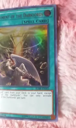 Yu-gi-oh! Banishment of the Darklords - Ultra Rare 1st Edition BLRR-EN093 - Image 3
