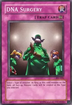DNA Surgery PSV-026 Unlimited Common Light Play Yu-Gi-Oh DNA GAMES - Image 1