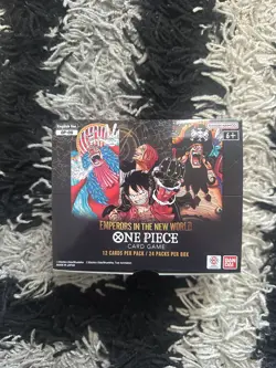 One Piece TCG OP-09 Emperors in the New World Booster Box - Brand New - Unsealed - Image 1