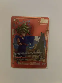 Son Gohan : Childhood SB02-006 Alt Art Manga Booster 02 Dragon Ball Card English - Image 1