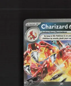 Charizard ex 054/091 Paldean Fates Ultra Rare Holo Pokemon Card NM - Image 3