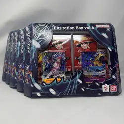 Lot of 5 One Piece Card Game Illustration Box Vol. 6 IB-05. Factory Sealed - Image 1