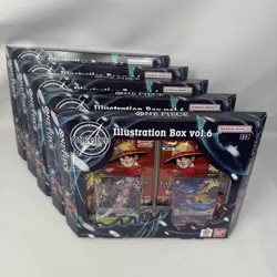 Lot of 5 One Piece Card Game Illustration Box Vol. 6 IB-05. Factory Sealed - Image 2