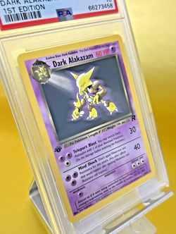 PSA 10 1st Edition DARK ALAKAZAM 1999 GEM MINT! Pokemon Jungle 27 Rare WOTC CARD - Image 3