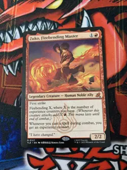 MTG - Zuko, Firebending Master - Avatar: The Last Airbender: Eternal-Legal NM/M - Image 2