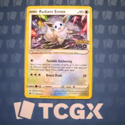 Pokemon - Radiant Eevee - SWSH230 - SWSH: Sword & Shield Promo - Holo NM - Image 1