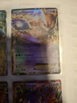 Mega M Gengar EX Holo 121/119 Pokemon XY Phantom Forces & More Fan Art Cards - Image 5