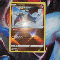 Radiant Charizard 020/159: Pokemon TCG Card - Radiant Rare Crown Zenith - Image 2