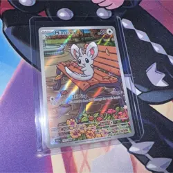 * NM Pokemon TCG Minccino 152/086 Illustration Rare Full Art Card Black Bolt* - Image 1