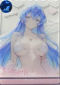 Genki Parade 2 MR Esdeath Acrylic Card Goddess Story Waifu - Image 1