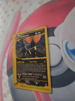 Pokemon TCG 2002 Umbreon Aquapolis 41/147 Non Holo Rare Card regular E-reader - Image 3