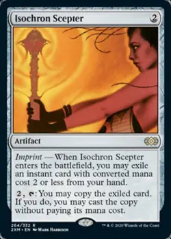 Isochron Scepter -Foil Light Play MTG Double Masters - Image 1