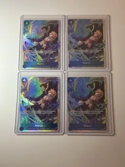 Marco PRB02-008 Super Rare The Best Vol. 2 - 4 Card Play Set Lot One Piece CCG - Image 1