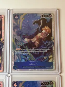 Marco PRB02-008 Super Rare The Best Vol. 2 - 4 Card Play Set Lot One Piece CCG - Image 3