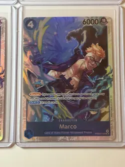 Marco PRB02-008 Super Rare The Best Vol. 2 - 4 Card Play Set Lot One Piece CCG - Image 5