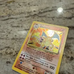 Pokemon Charizard 4/102 Holographic Card 1999. Please Read Description. - Image 2