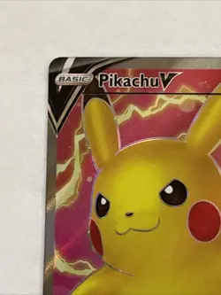 Pikachu V Full Art 170/185 - Vivid Voltage - Near Mint Pokemon Card - Image 2