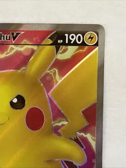 Pikachu V Full Art 170/185 - Vivid Voltage - Near Mint Pokemon Card - Image 3