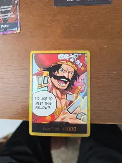 One Piece Card Game Gol D. Rodger Gold Don Card op13 Pack Fresh - Image 2