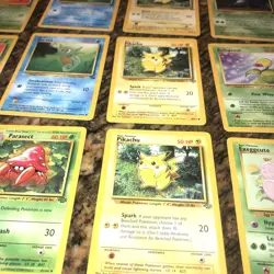 Vintage Bulk Base Cards Pokemon Card Pokemon 56 Cards Near Mint - Image 2