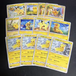 Pokemon Card Lot12 Pikachu Cards Japanese SM11b SM9a SMH SM10a SV2D SV2a S12 S6a - Image 1