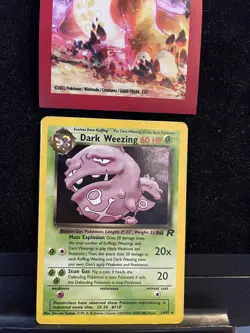 Pokemon Card Dark Weezing 14/82 Holo Team Rocket Set 089🔥MP🔥 - Image 1