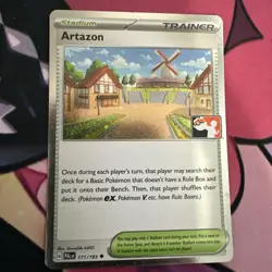 Artazon Holo Pokemon Prize Pack Serie 4 Promo Pokemon Card NM Play Stamp - Image 1