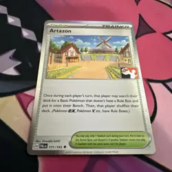 Artazon Holo Pokemon Prize Pack Serie 4 Promo Pokemon Card NM Play Stamp - Image 3