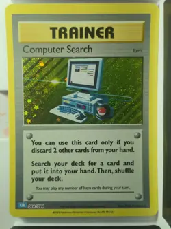 Computer Search (CLB) 020/034 Holo Trading Card Game Classic NM - Image 1