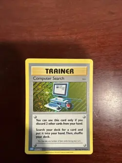 Computer Search (CLB) 020/034 Trading Card Game Classic Holo (3 card bundle) - Image 1