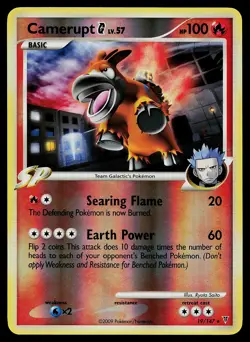 Pokemon Card - Camerupt G Supreme Victors 19/147 Rare Reverse Holo - Image 1